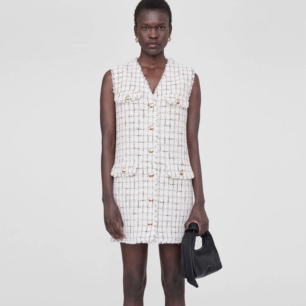 Anine Bing Tweed Janet Dress